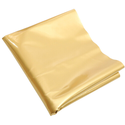 Gold Faux Leather Jewelry Pattern Sheet PU