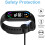 Base de carregamento USB Linjieee para Xiaomi Mi Band6 1