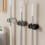 RFUGUG Broom and Mop Wall Mount Stand, Space-Saving 1