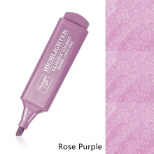 Metallic Highlighter Pen Rose Purple 8 Colors