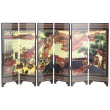 Decorative screen ornament for home privacy divider