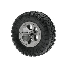40pcs 73mm Wheel Tire Tyre for WPL C14 C24 B24 B36 MN D90 MN-90 MN99S FY003 FY004 RC Car Upgrade Parts Accessories