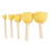 Foam Sponge Paint Brushes Round Set 30 pcs 5 sizes 2