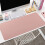 Leott PU leather mousepad large desk mat pink 5