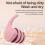 Sleeping Ear Plugs Silicone Waterproof Noise Reduction Pink 2