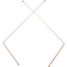 Masteelf copper dowsing rods 2 pcs