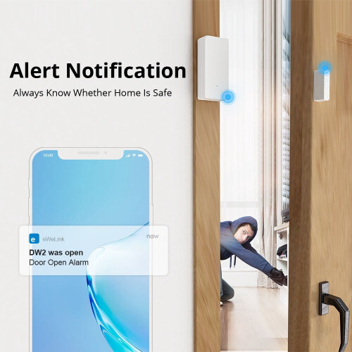 SONOFF DW2 WiFi Deur-/Raamsensor Open/Sluit Detector 2