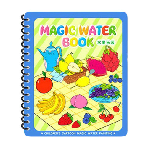 Water Coloring Book for Toddlers Ages 3-5