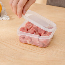 Clear Stackable Fridge Drawer Organizers 5.31x4.72x2.16 in