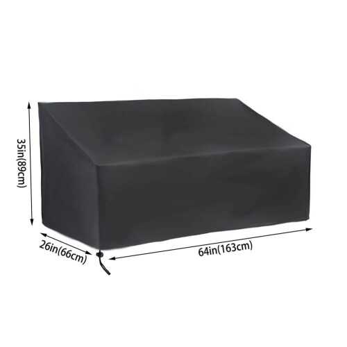 Gartensofa-Überzug, wasserdicht und strapazierfähig, 2-4-Sitzer