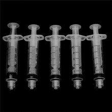 Seringă de plastic Luer Lock 5ml 5 buc