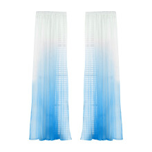Pink sheer curtains bedroom voile tulle 100cm