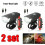 USB Rechargeable LED Bike Light Set - Waterproof 1