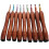 Wooden Crochet Hook Set Bamboo 9-Piece 2-6mm 1