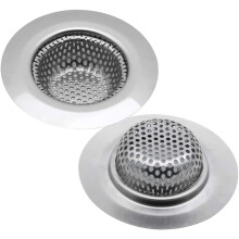 Roofei Stainless Steel Sink Strainer Drain Plug 2 Pack 1.57
