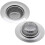 Roofei Stainless Steel Sink Strainer Drain Plug 2 Pack 1.57 1