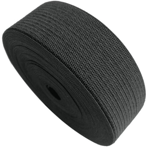 Elastic Band Black 5 Meters x 40 Millimeters