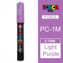 POSCA marker pen water-based 0.7 mm light purple 1 pc