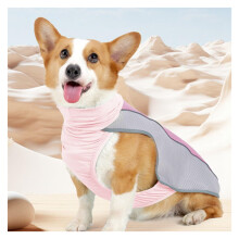 Dog Cooling Vest with Reflective Stripe Breathable Sun