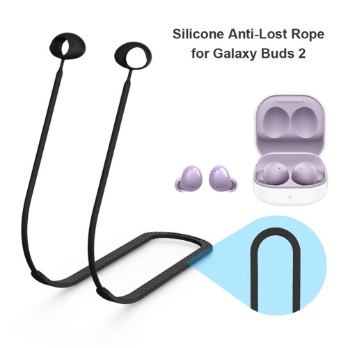 Galaxy Buds 2 anti-lost earbuds strap black 1