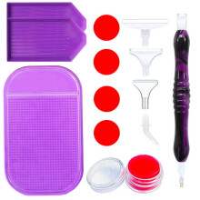 5D Diamond Painting Kit with Pen Trays Mat Tools