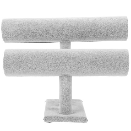Bracelet Holder Stand Grey Two-Tier Detachable