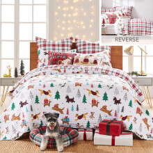 Levtex Home karácsonyi kutyatakaró szett Twin1Sham