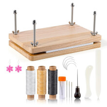 Buchpressset für Anfänger mit Falzbein (7,9 x 11,6 Zoll)
