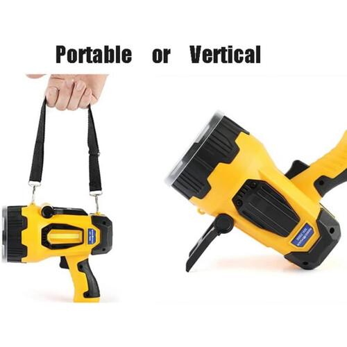 Rechargeable LED Spotlight 5000 Lumen 4400mAh 1