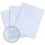 Cartolina azul 8,5x11 polegadas, papel vegetal 65 lb, 250 folhas 1