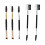 Hekezhi double-ended makeup brush set 5 pieces 1
