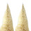 Miniature Artificial Christmas Trees Beige 8 pcs 6