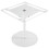 Acrylic sunglasses holder stand 360 rotating transparent 1