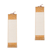 Rice Paper Scroll Office Decor 2 pcs