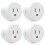 WiFi Smart Plug Kompatibel med Alexa og Google Home4Pack 1