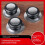 Stainless Steel Pot Lid with Screw Handle 1 PCS 3