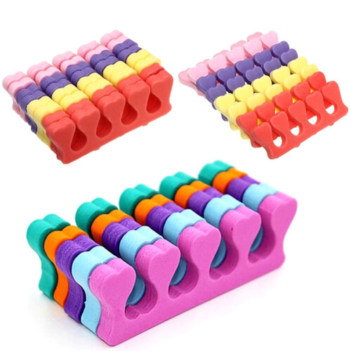 Nail Art Sponge Finger Toe Separator 10 or 20 pcs 1