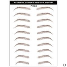 3D Hair-Like Eyebrow Stickers Waterproof Semi-Permanent
