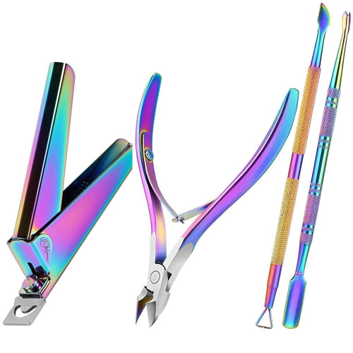Nail Clipper Set Stainless Steel 4 Pieces