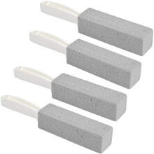 Pumice Stone Toilet Cleaner with Handle 4 Pieces