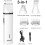 USB Rechargeable Pet Hair Trimmer 3-in-1 1