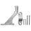 Masteelf stair rail bracket set 1 piece 1