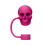 Skull Silicone Straw Toppers 10mm Reusable 1
