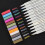 Metallic Marker Pen Medium Point 12 Colors 1