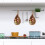 Braid Fabric Hanging Fruit Basket for Kitchen Pantry - 1 4