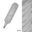Metallic Highlighter Pen 8 Colors Silver 1