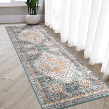 Haperlare Persian hallway rug gray 2 ft x 6 ft