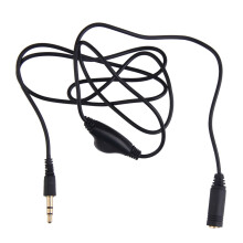 HBASD audio cable 3.5mm male to female stereo volume