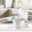 Maestro MR556 Stand mixer 600 W White 2