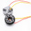 Conector do suporte da lâmpada para luz indicadora BA15S (pacote com 2) 1